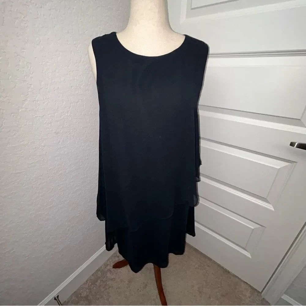 Soft Surroundings Sleeveless Tunic Swing Dress